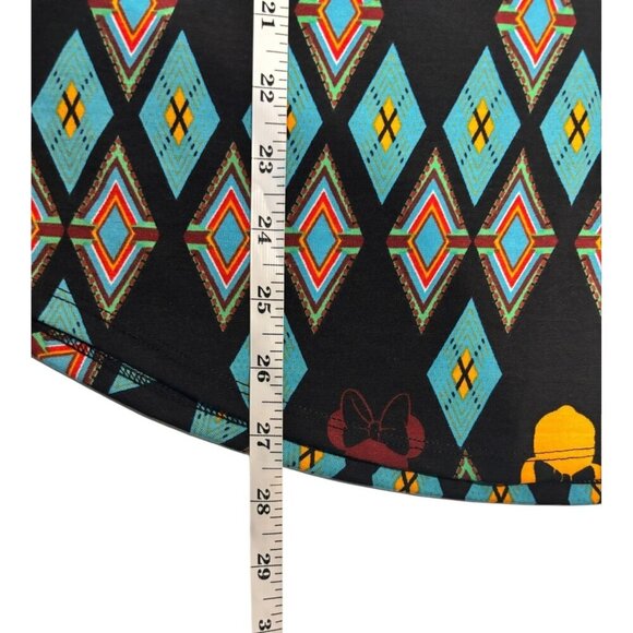 LuLaRoe Randy Disney Grey & Black Minnie Mouse Top - Picture 6 of 7